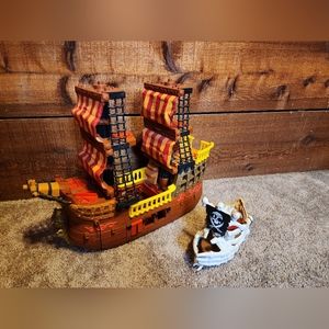 Imaginext Pirate Ship And Billy Bones Boat